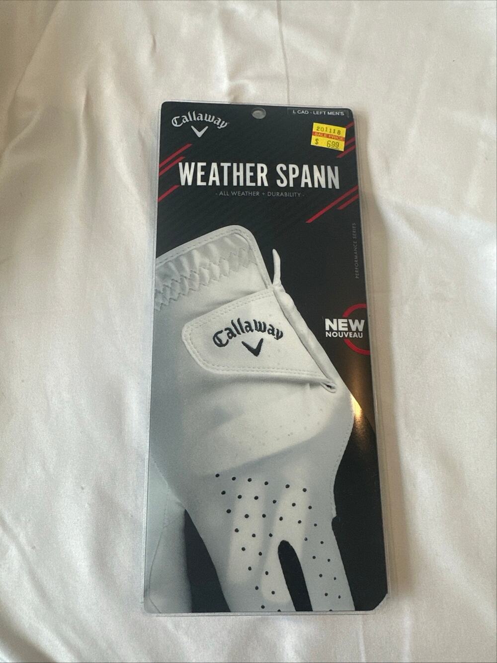 Callaway weather spann all weather durability L CAD men’s left